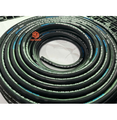 Ống thủy lực 2SN xanh SMOOTH