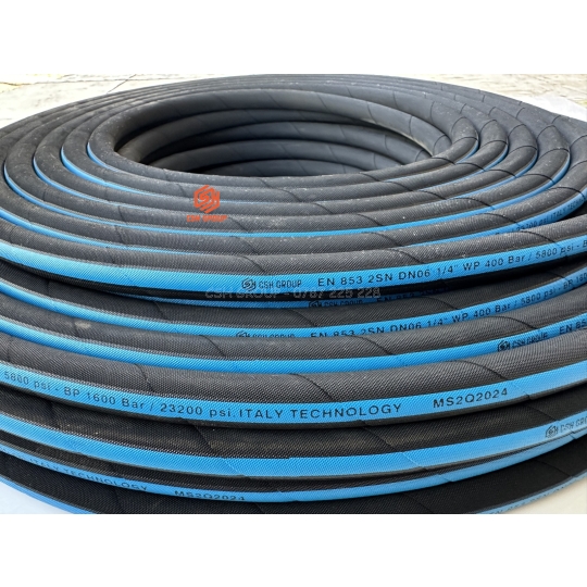 Ống thủy lực 2SN xanh