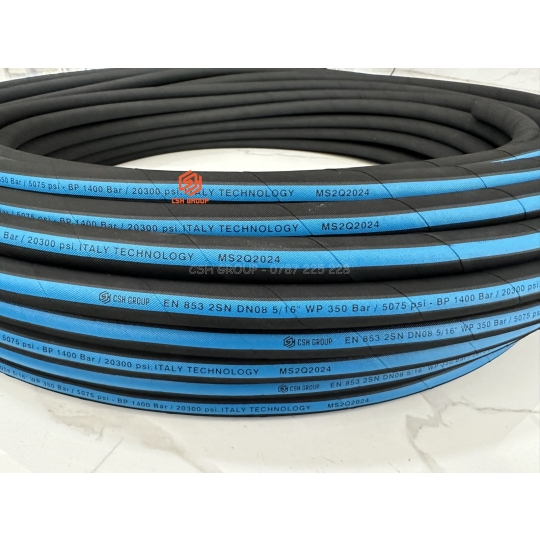 Ống thủy lực 2SN xanh