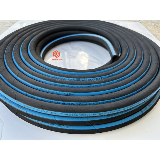 Ống thủy lực 2SN xanh