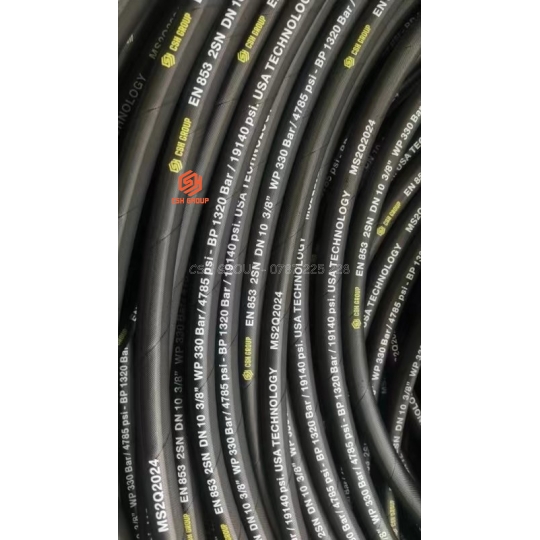 Ống thủy lực 2SN vàng