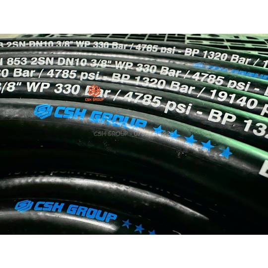 Ống thủy lực 2SN xanh SMOOTH