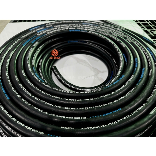 Ống thủy lực 2SN xanh SMOOTH