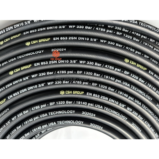 Ống thuỷ lực CSH SMOOTH 2SN vàng